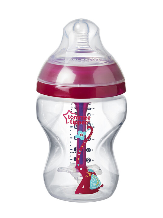 Tommee Tippee Advanced Anti-Colic Sarter Bottle Kit- Girl image number 5